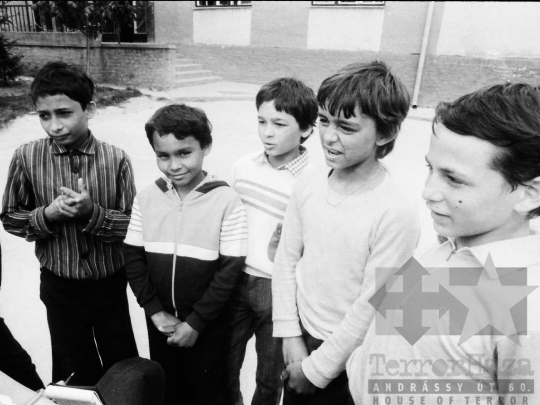 THM-BJ-06614 - Állami gondozott gyerekek a faddi gyermekotthonban az 1980-as években