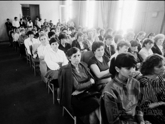 THM-BJ-06758 - Szekszárdi Állami Gazdaság vállalati értekezlete 1980-as években