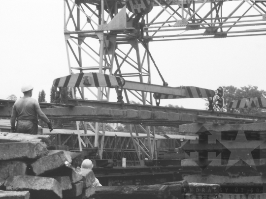 THM-BJ-06789 - Dombóvári teherpályaudvar az 1980-as években