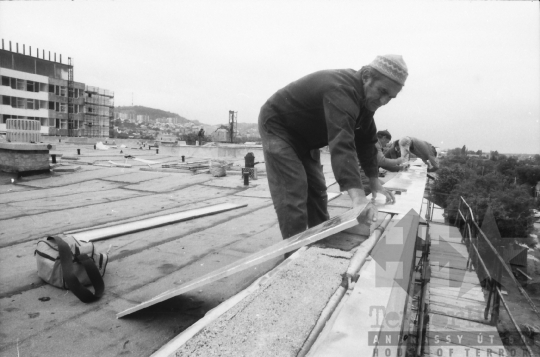 THM-BJ-06949 - Szekszárdi főiskola kollégiumának építése az 1980-as években 