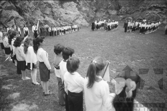 THM-BJ-06984 - Úttörőavatás Mórágyon az 1980-as években 