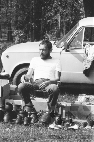 THM-BJ-06994 - Vásár Bátán az 1980-as években