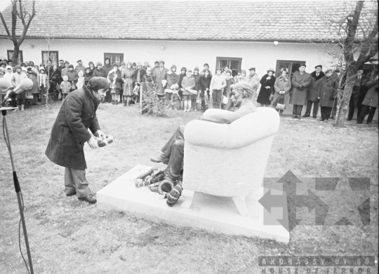 THM-BJ-07027 - A felújított szekszárdi Babits Mihály Emlékház megnyitása az 1980-as években