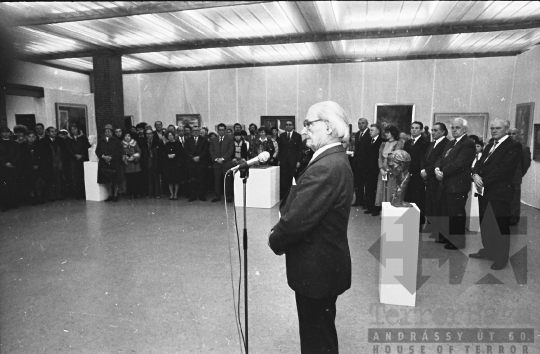THM-BJ-07039 - A felújított szekszárdi Babits Mihály Emlékház megnyitása az 1980-as években