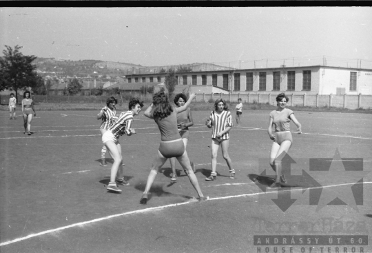 THM-BJ-07240 - Kézilabda-mérkőzés Szekszárdon az 1960-as években