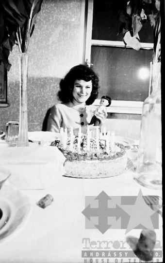 THM-BJ-07291 - Nyomdászok névnapot ünnepelnek Szekszárdon az 1960-as években