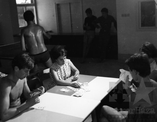 THM-BJ-07323 - KISZ vezetőképző tábor Domboriban az 1960-as években 