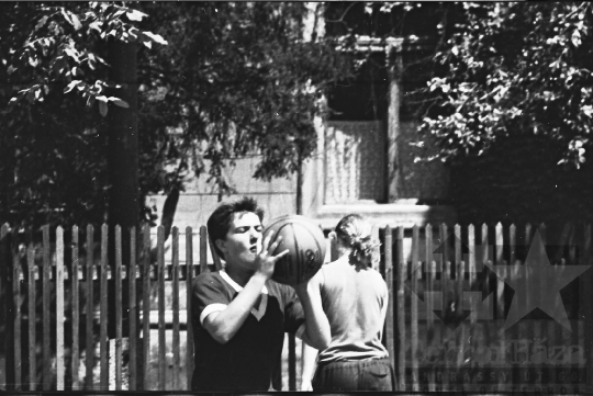 THM-BJ-07396 - Szekszárdi Garay János Gimnázium edzőtábora az 1960-as években