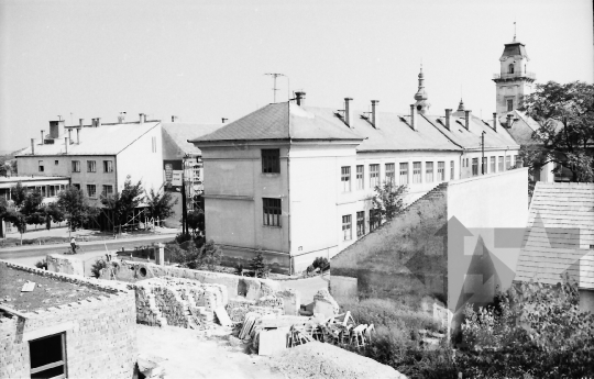 THM-BJ-07452 - Tamási utcakép az 1960-as években