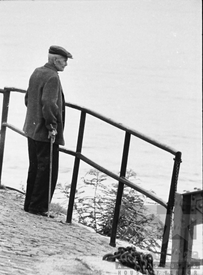 THM-BJ-07496 - Szekszárdi Duna-part az 1960-as években