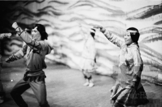 THM-BJ-07620 - Csukcs együttes a szekszárdi művelődési házban az 1970-es években