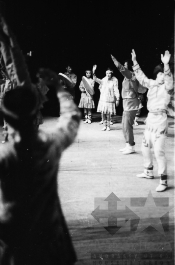 THM-BJ-07621 - Csukcs együttes a szekszárdi művelődési házban az 1970-es években