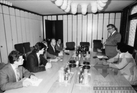 THM-BJ-07768b - Jugoszláv küldöttség Szekszárdon az 1970-es években  