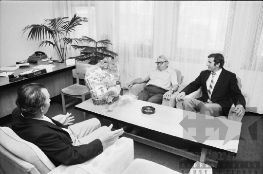 THM-BJ-07813 - Péter Szigfrid Tolna megyei első titkár Szekszárdon az 1980-as években 