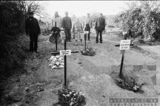 THM-BJ-08006 - Grábóci szociális otthon temetője az 1980-as években
