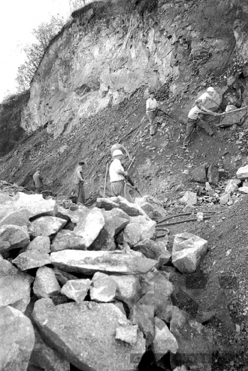 THM-BJ-08042 - Mórágyi kőbánya az 1960-as években