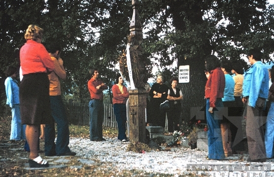 THM-BJ-08096 - Szekszárdi Építőipari Vállalat dolgozói Erdélyben az 1970-es években