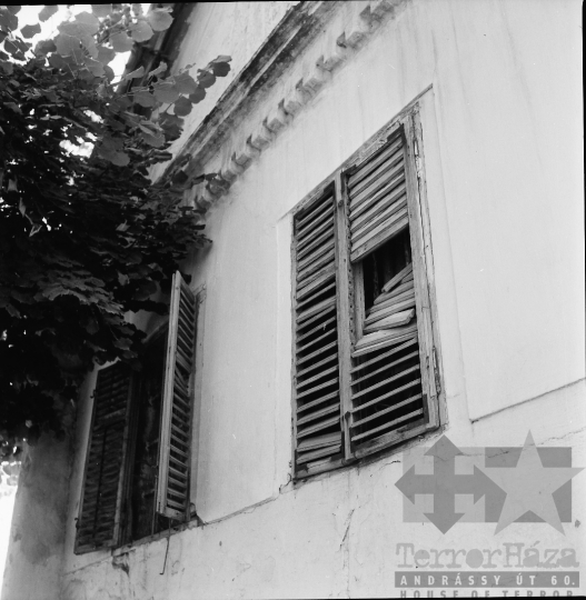 THM-BJ-08232 - Az őcsényi Lovas-házat a szentendrei Skanzenbe szállítják az 1970-es években