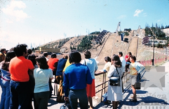 THM-BJ-08304 - Szekszárdi Építőipari Vállalat dolgozóinak kirándulása a Magas-Tátrában az 1970-es években