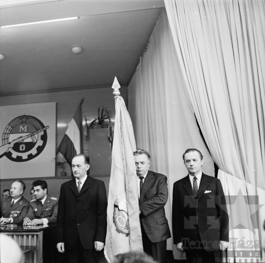 THM-BJ-08341 - Munkásőrgyűlés Szekszárdon az 1960-as években 