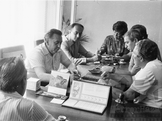 THM-BJ-08626 - Keletnémet delegáció Dombóváron az 1970-es években 