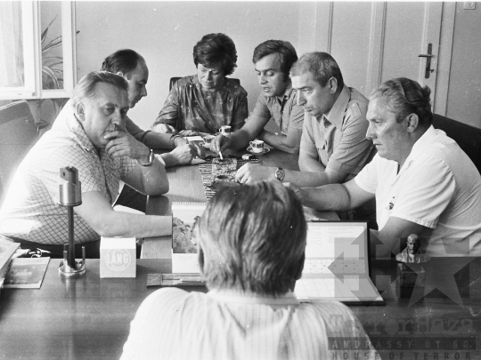 THM-BJ-08627 - Keletnémet delegáció Dombóváron az 1970-es években 
