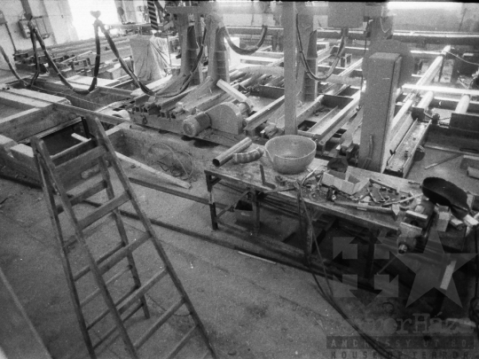 THM-BJ-08904 - Pörbölyi fűrészüzem az 1980-as években