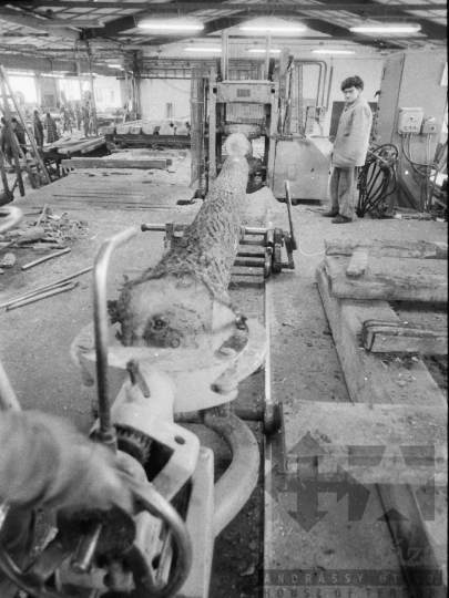 THM-BJ-08911 - Pörbölyi fűrészüzem az 1980-as években