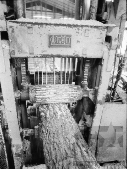 THM-BJ-08912 - Pörbölyi fűrészüzem az 1980-as években