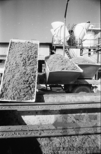 THM-BJ-08928 - Szekszárdi szőlőfeldolgozó telep az 1980-as években 