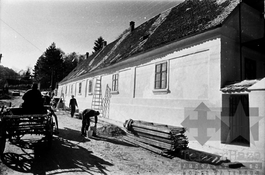 THM-BJ-09491 - Apponyi-kúria Bátaapátin az 1980-as években