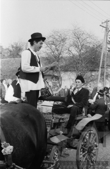 THM-BJ-09549 - Lakodalmi menet Kölesden az 1980-as években