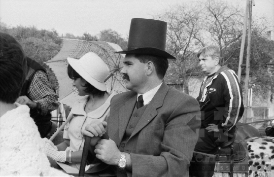 THM-BJ-09553 - Lakodalmi menet Kölesden az 1980-as években