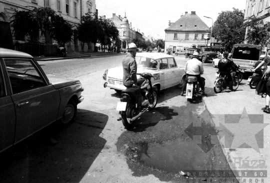 THM-BJ-09630 - Szekszárdi városkép az 1970-es években