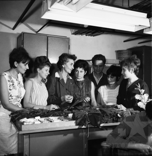 THM-BJ-10061 - Pécsi Kesztyűgyár dombóvári üzeme az 1960-as években