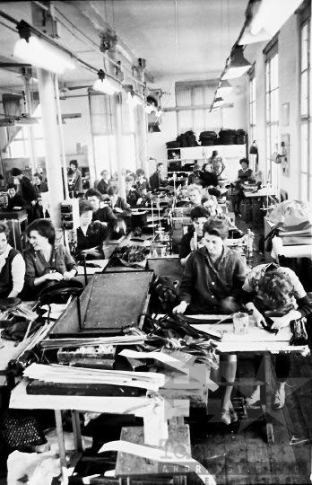 THM-BJ-10165 - Rákospalotai Bőr- és Műanyagfeldolgozó Vállalat szekszárdi üzeme az 1960-as években