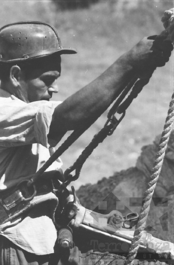 THM-BJ-10201 - Mórágyi kőbánya az 1960-as években