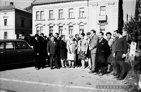 THM-BJ-10291 - Keletnémet delegáció Tamásiban az 1960-as években 