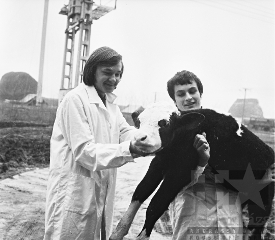 THM-BJ-10499 - Mezőgazdasági szakiskola Lengyelen az 1980-as években