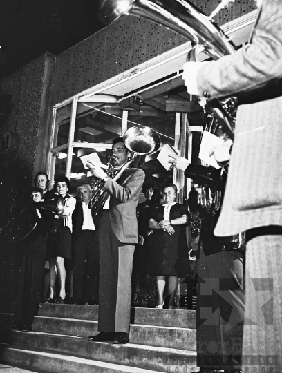 THM-BJ-10525 - Svábbál a szekszárdi Gemenc szállóban az 1970-es években