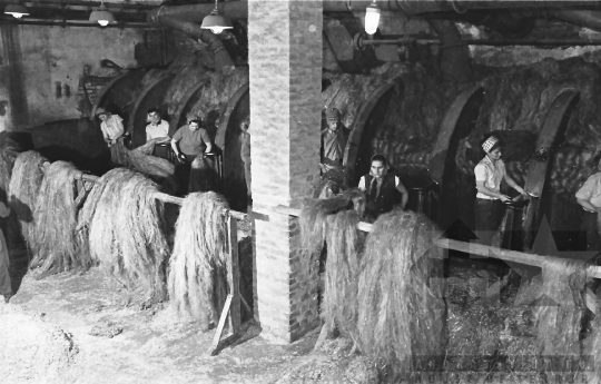 THM-BJ-10680 - Furkópusztai kendergyár az 1960-as években