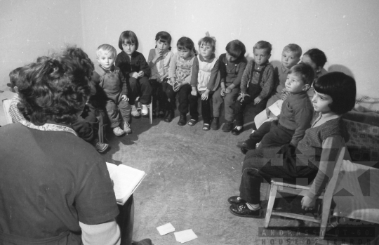 THM-BJ-10709 - Kendergyár óvodája Furkópusztán az 1960-as években