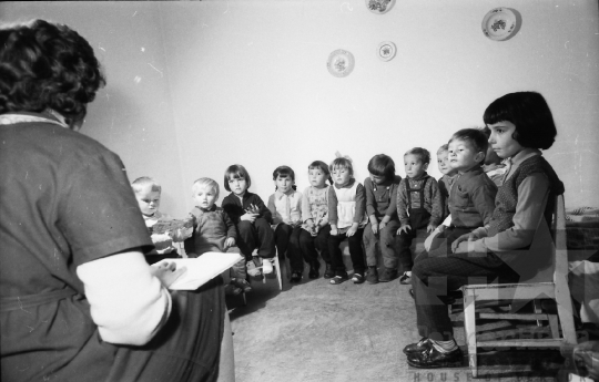 THM-BJ-10711 - Kendergyár óvodája Furkópusztán az 1960-as években