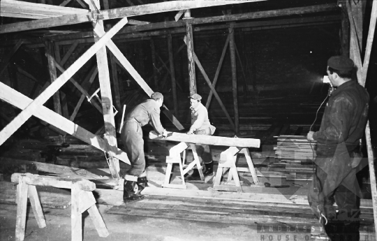 THM-BJ-10818 - Babits Mihály Művelődési Ház építése Szekszárdon az 1960-as években