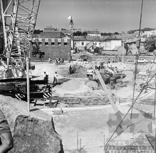 THM-BJ-10991 - Prométheusz park építése Szekszárdon az 1970-es években