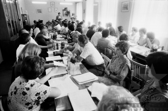 THM-BJ-11038 - KISZÖV gyűlés Szekszárdon az 1980-as években