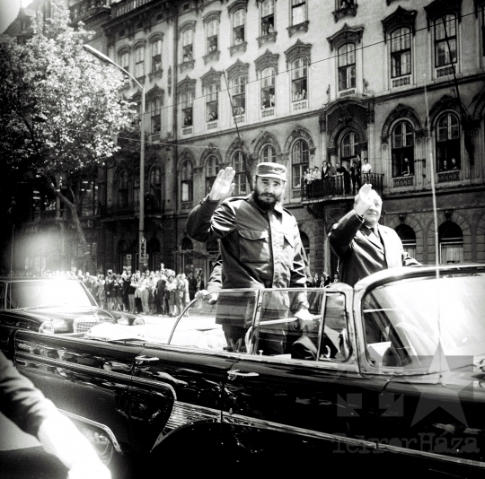 THM-BJ-11150 - Fidel Castro látogatása Budapesten az 1970-es években