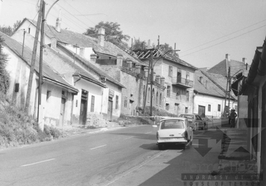 THM-BJ-11226 - Szekszárdi házak felújítás előtt az 1960-as években