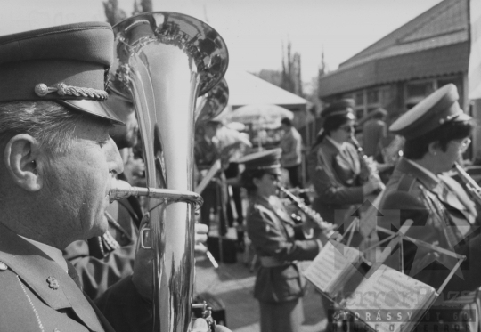 THM-BJ-11275 - Rendőrzenekar Szekszárdon az 1990-es években