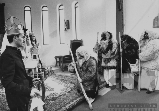 THM-BJ-11465 - Székely betlehem Kismányokon az 1980-as években